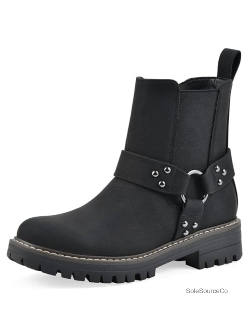 Cushioned Chelsea Ankle Bootie with Zip Closure - 2 lbs